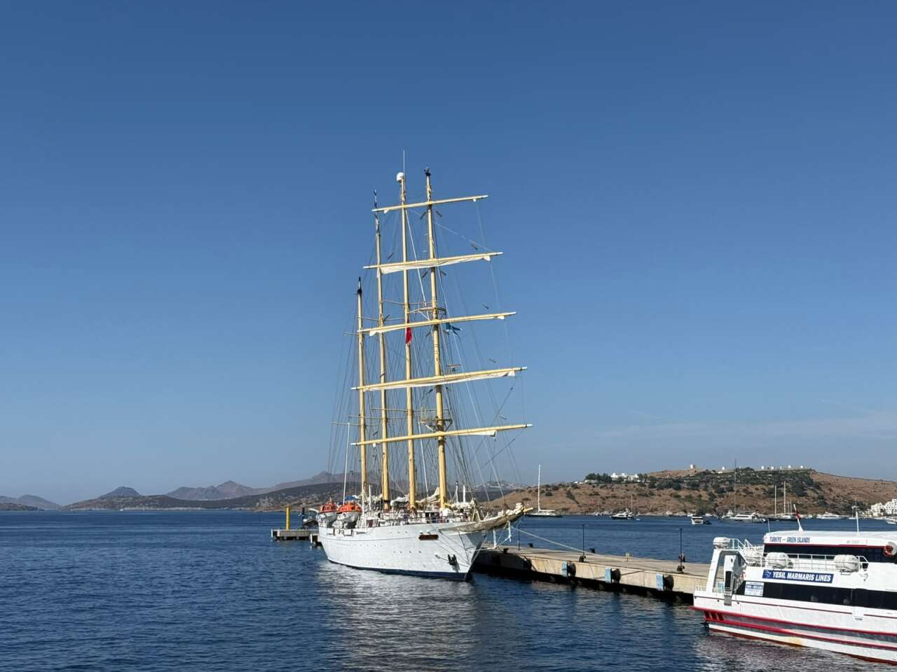 Ultra Lüks Yelkenli 152 VIP ABD'li Yolcusuyla Bodrum'da 4
